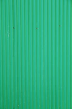 The surface of the zinc.