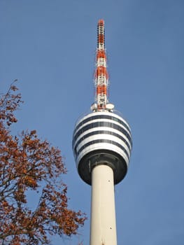 TV Tower Building in Stuttgart, Germany