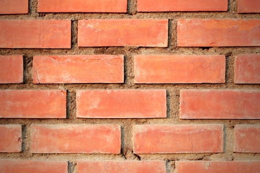 Red brick wall
