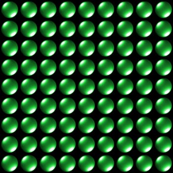 An icon background with buttons on a black background