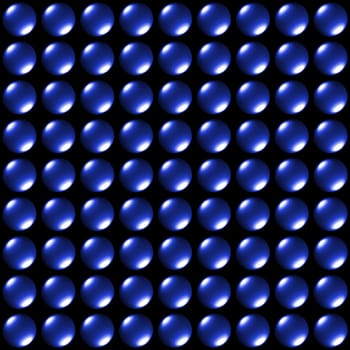 An icon background with buttons on a black background