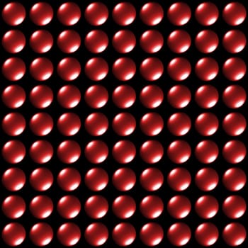An icon background with buttons on a black background