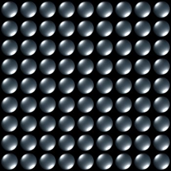 An icon background with buttons on a black background