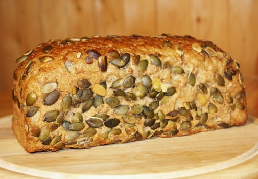 Pumpkin seed bread