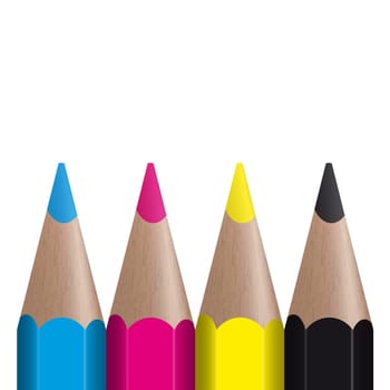 CMYK - 4 Color Pencils