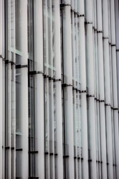 part of skyscrapers forest in the surbub of Paris