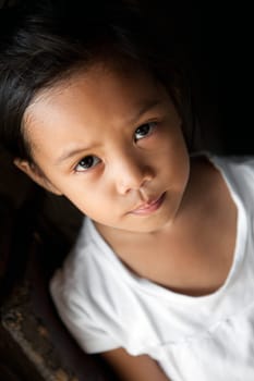 Asian girl portrait - natural light, Manila Philippines