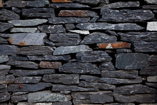 Wall of slate