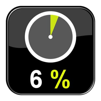 Web Button: 6% percent