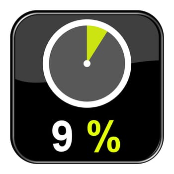 Web Button: 9% percent