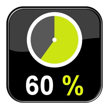 Web Button: 60% percent