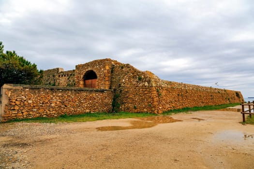 A view of Forti de Santa Ana in Tarragona, Spain