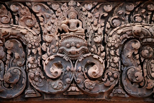 Relief of Banteay Srei