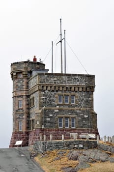 Cabot Tower, Signal Hill, Saint John's, Newfoundland and Labrador, Canada.