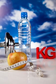 Healthy lifestyle concept, Diet and fitness