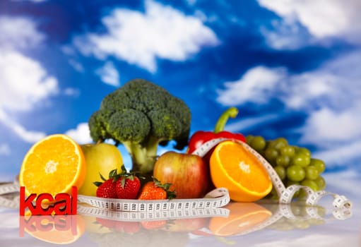 Healthy lifestyle concept, Diet and fitness