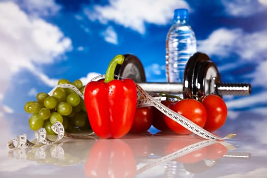 Healthy lifestyle concept, Diet and fitness