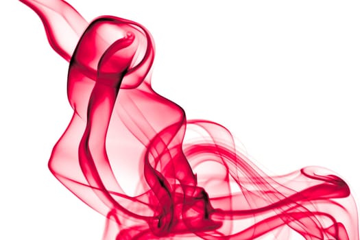 wallpaper with smoke isolated on black background