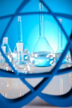 Atom, Molecules model, Laboratory