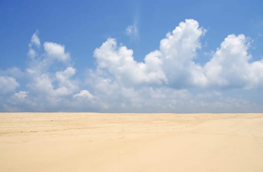 sky and beach
