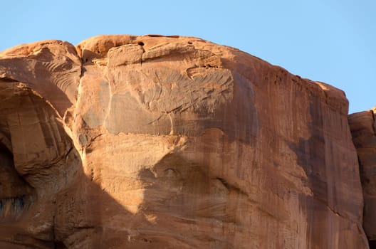 Monument Valley in Utah in the United States of America