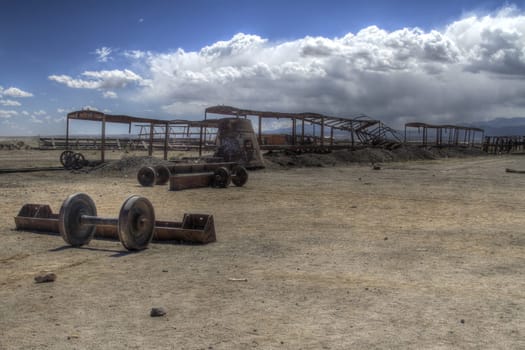 Train Cemetery, Uyuni Bolivia