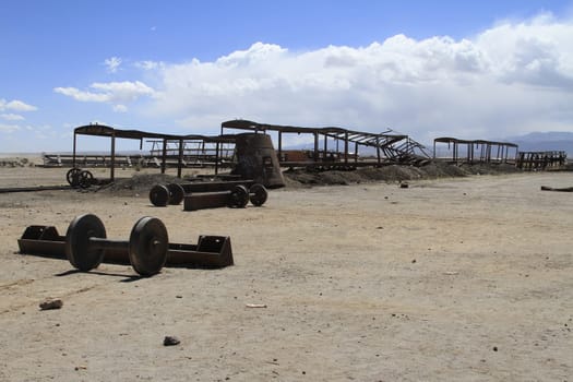 Train Cemetery, Uyuni Bolivia
