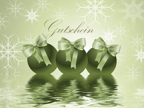 Christmas tree baubles