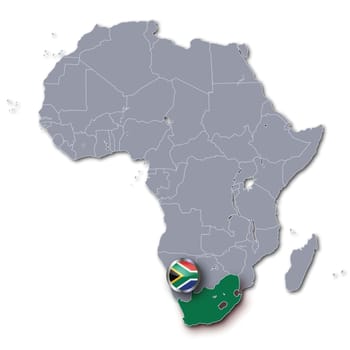 Africa Map South Africa