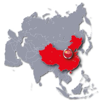Asia Map China