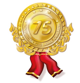 Medal Seventy-five Years Anniversary