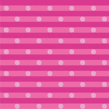 Pink fabric with dots