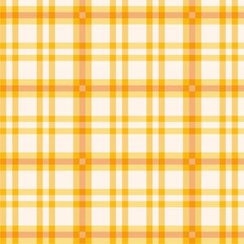 Cloth with orange check pattern