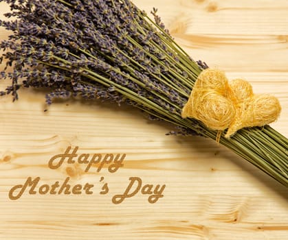 Happy mother's day greeting card.
