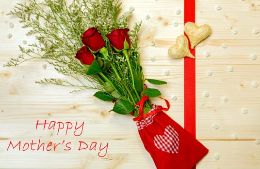 Happy mother's day greeting card.