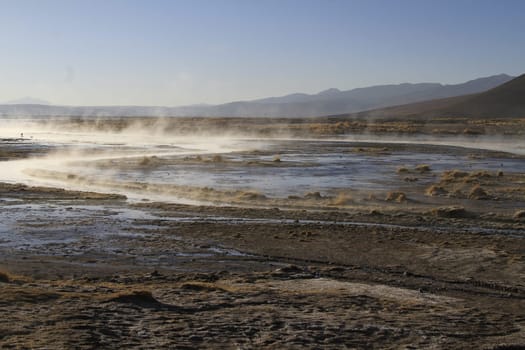 Hot Springs, Eduardo Alveroa, Uyuni Bolivia