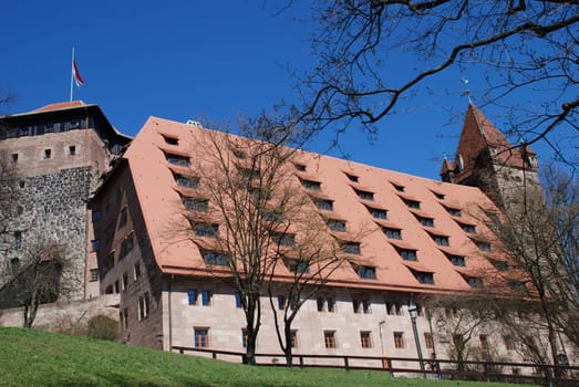 Nuremberg Castle Imperial Stables Pentagonal Tower Luginsland Youth Hostel