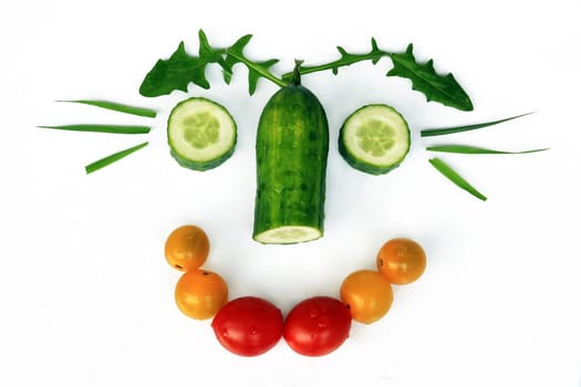 Say yes to vegetables and salad