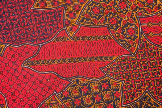 Detail of a batik design from Indonesia
