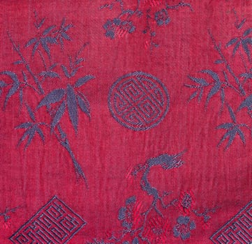 Close up of Vietnam silk