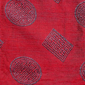 Close up of Vietnam silk
