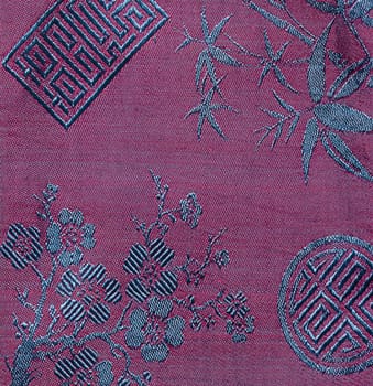 Close up of Vietnam silk