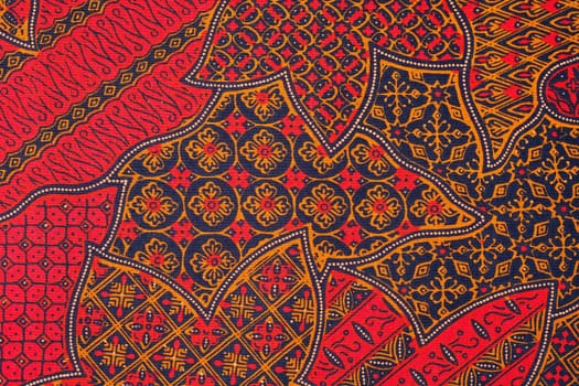 Detail of a batik design from Indonesia