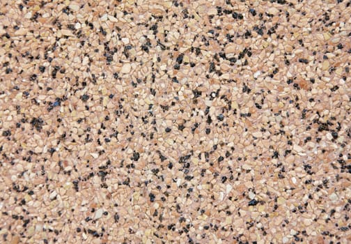 Surface level of a garden tile