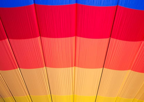 Colors of a hot air balloon