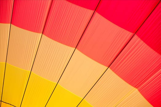 Colors of a hot air balloon