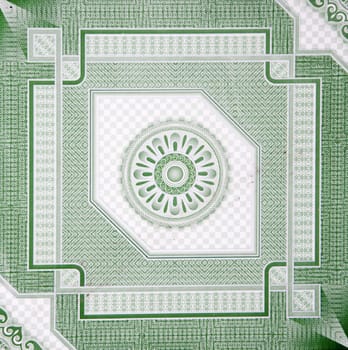 Design of an Asian floor tile