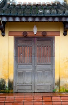 Traditional Vietnamese facade, Hoi An, Vietnam