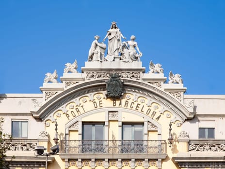 Architectural heritage that houses the Port Authority of Barcelona