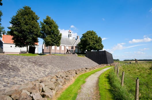 Schokland  a former island in the Dutch Zuiderzee  an Unesco World Heritage Site